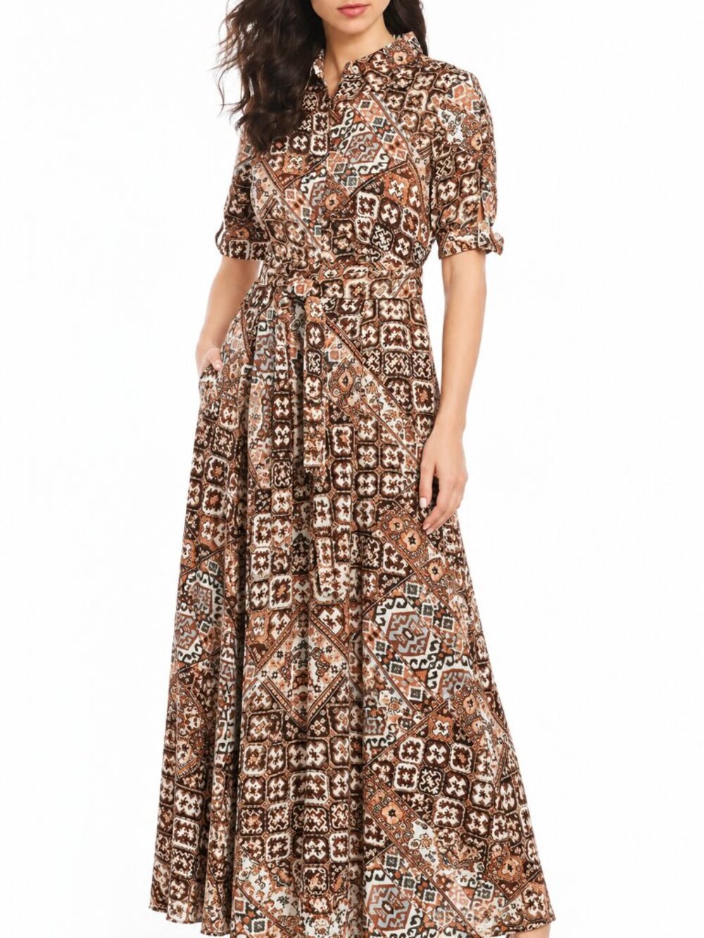Calvin Klein Aztec Art Dress